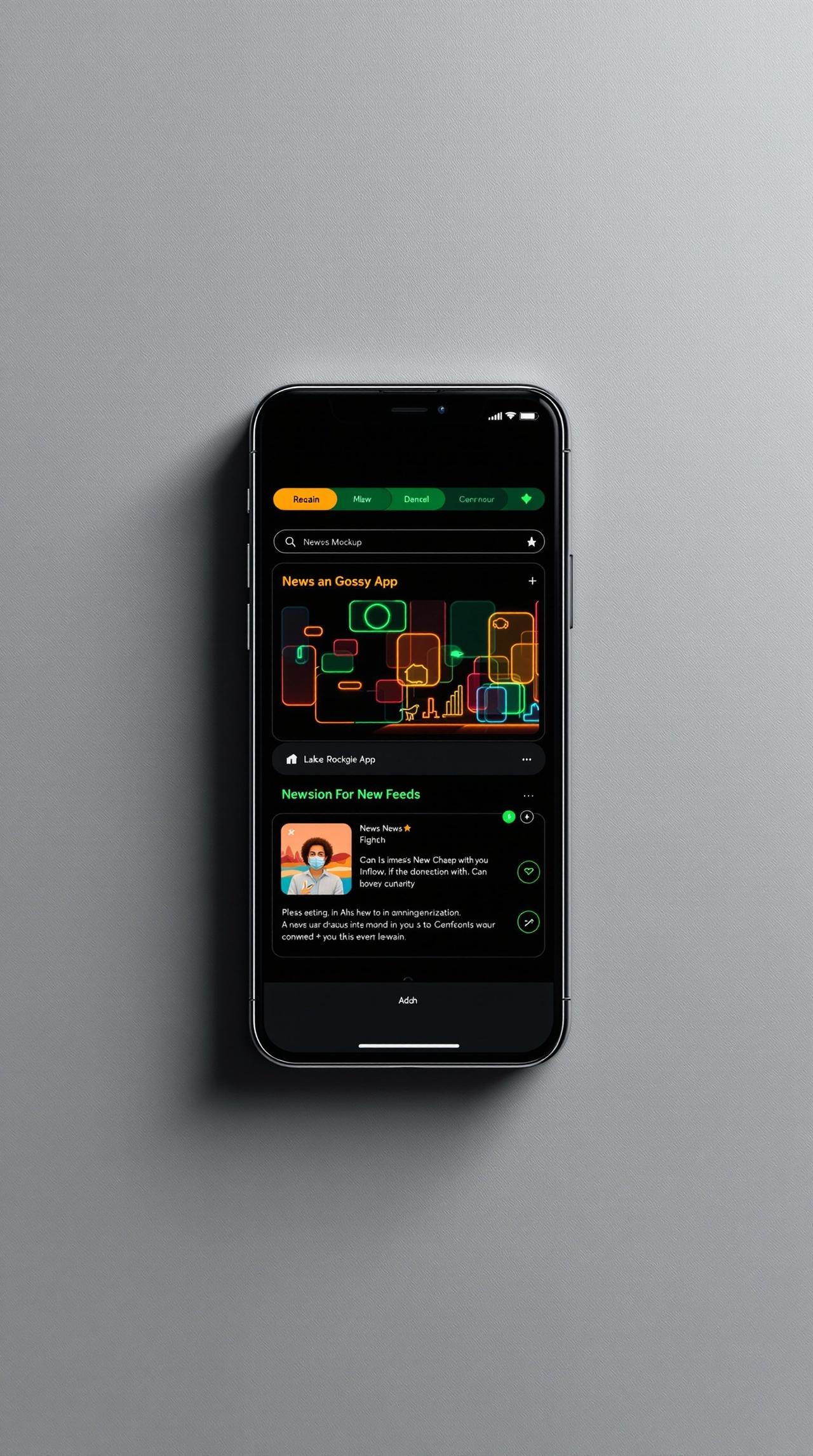 吃瓜福利 APP 界面预览